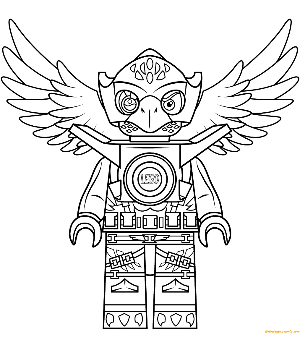 Lego Legends of Chima Eris Coloring Pages - Lego Coloring Pages