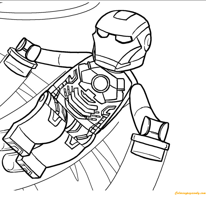 Lego Movie Coloring Page - Free Printable Coloring Pages