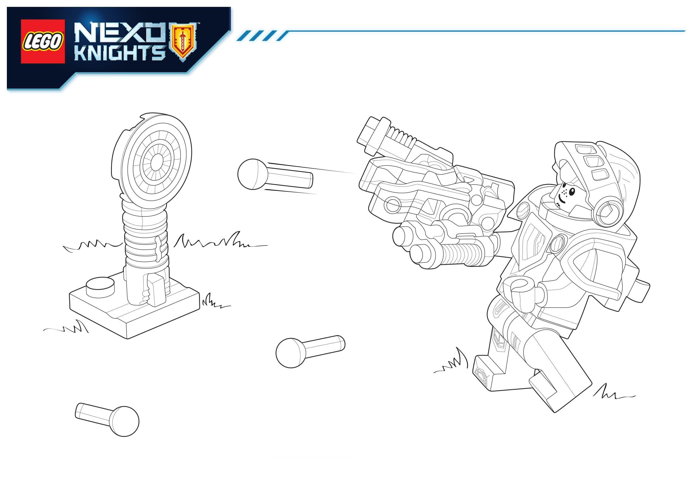 Lego Nexo Knights Products 7 Coloring Pages