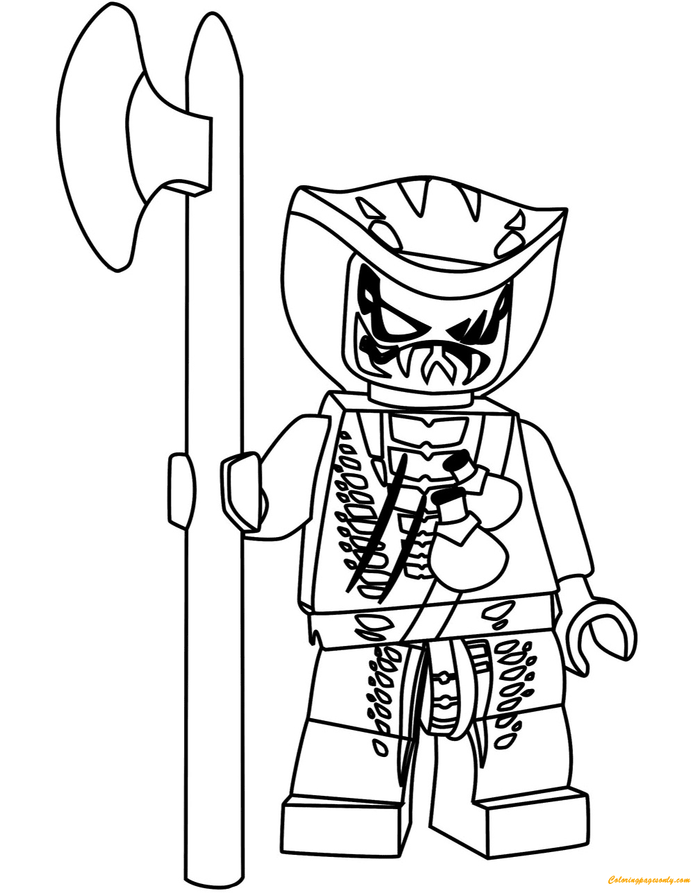 Download Lego Ninjago Lasha Venomari Snake Tribe Coloring Pages ...