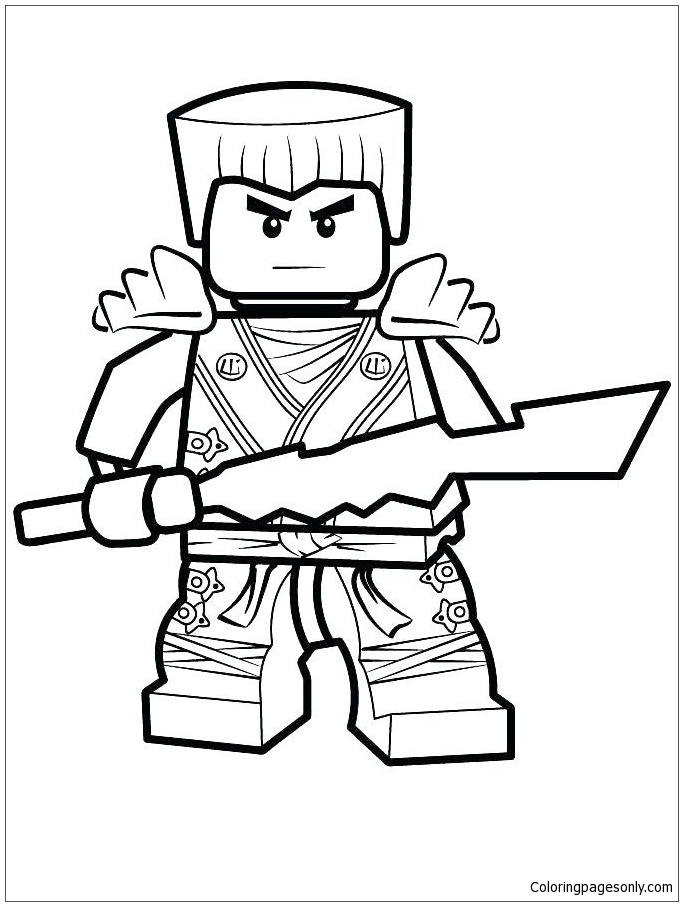 82 Coloring Pages Ninjago Best