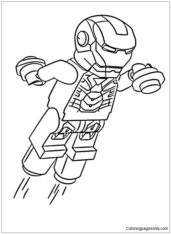 Lego Para Coloring Pages