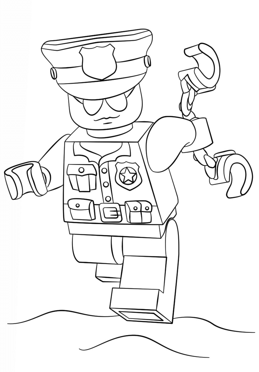 The LEGO Batman Movie Jocker Coloring Page - Free Coloring Pages Online