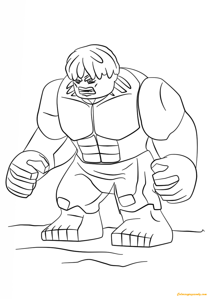 Download Lego Super Heroes Hulk Coloring Pages - Toys and Dolls Coloring Pages - Free Printable Coloring ...