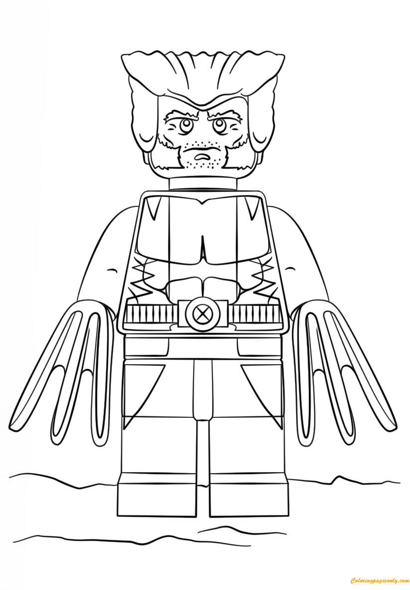 lego super heroes wolverine coloring pages lego coloring pages coloring pages for kids and adults