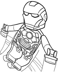 Lego Super Heroes Coloring Pages