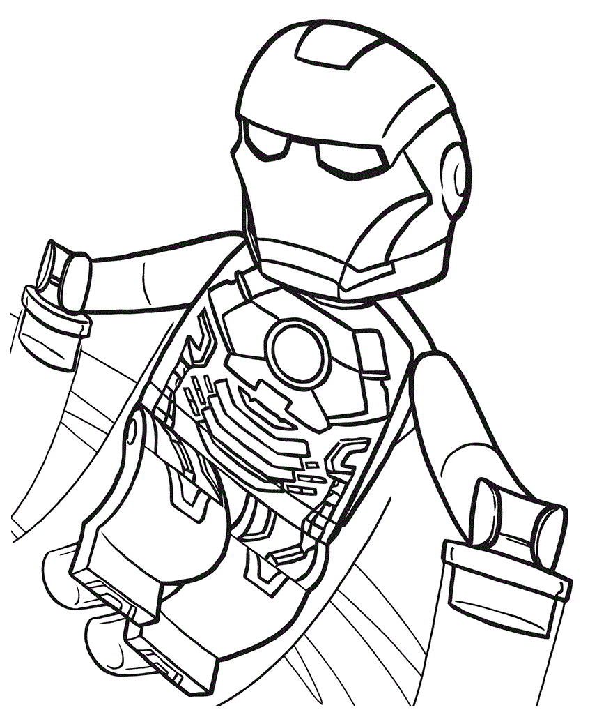 lego super heroes coloring page  free coloring pages online