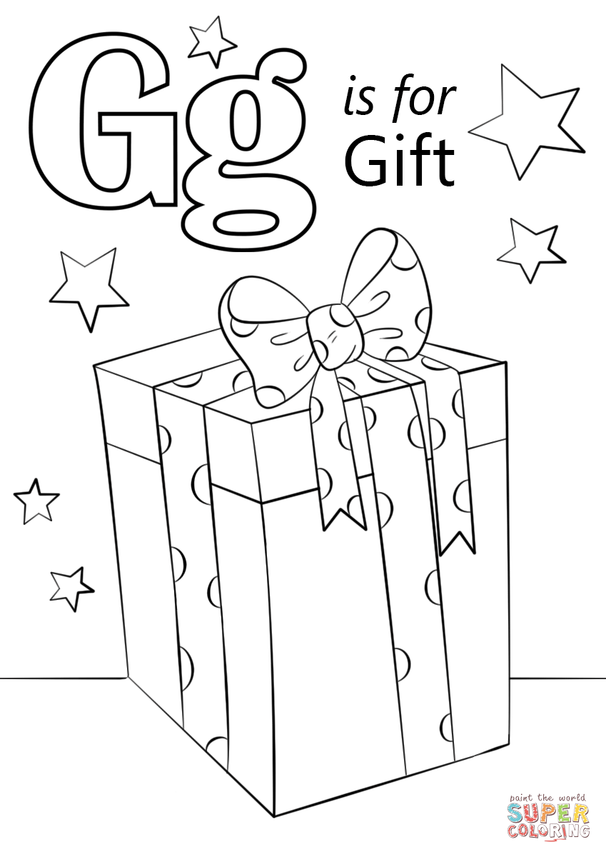 Letter G is for Gift from Letter G