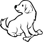 Limited Puppy Coloring Page