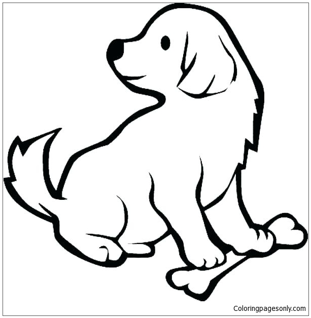 Limited Puppy Coloring Pages