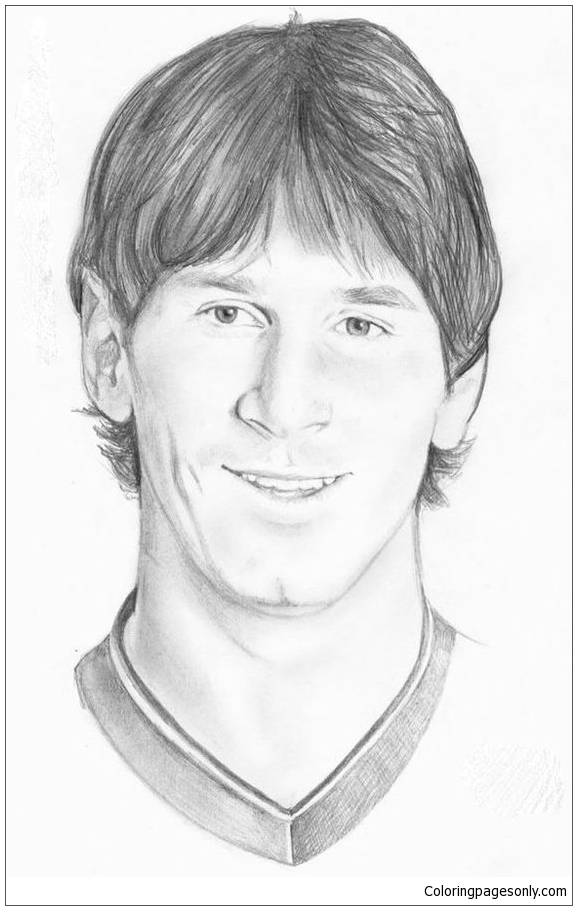 Lionel Messi-image 14 Coloring Page