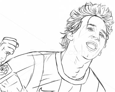 Lionel Messi-image 6 Coloring Page