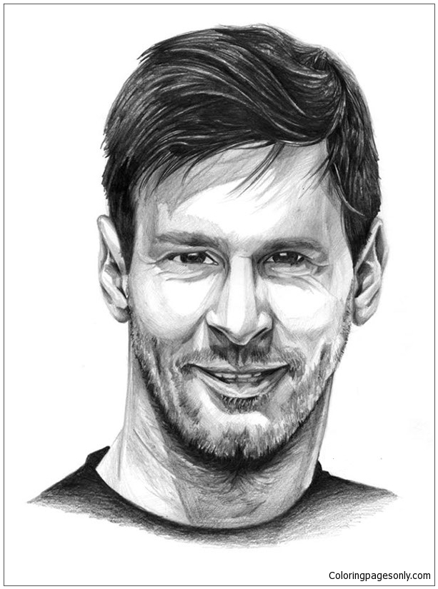 Lionel Messi-image 7 Coloring Page