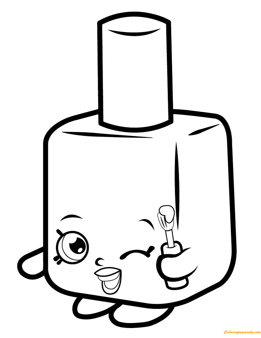 Lippy Lips Shopkin Season 1 Coloring Pages - Toys and ...