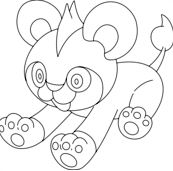 Litleo Pokemon Coloring Pages