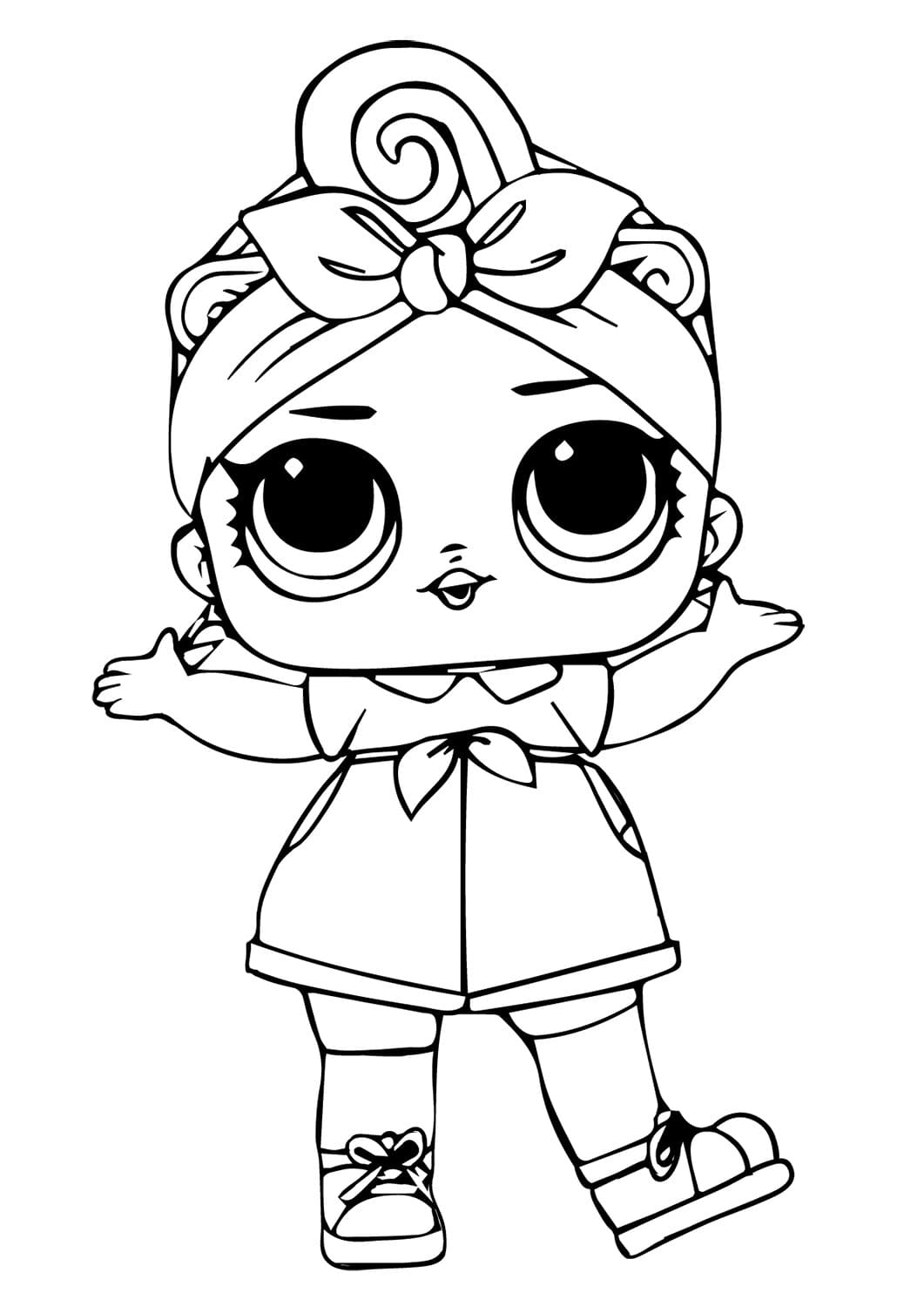 Lol Suprise Doll Can Do Baby Coloring Pages