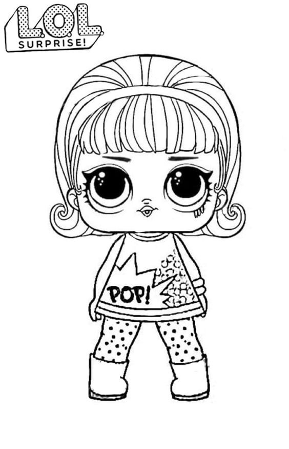Lol Surprise Doll Coloring Pages - Coloring Pages For Kids ...