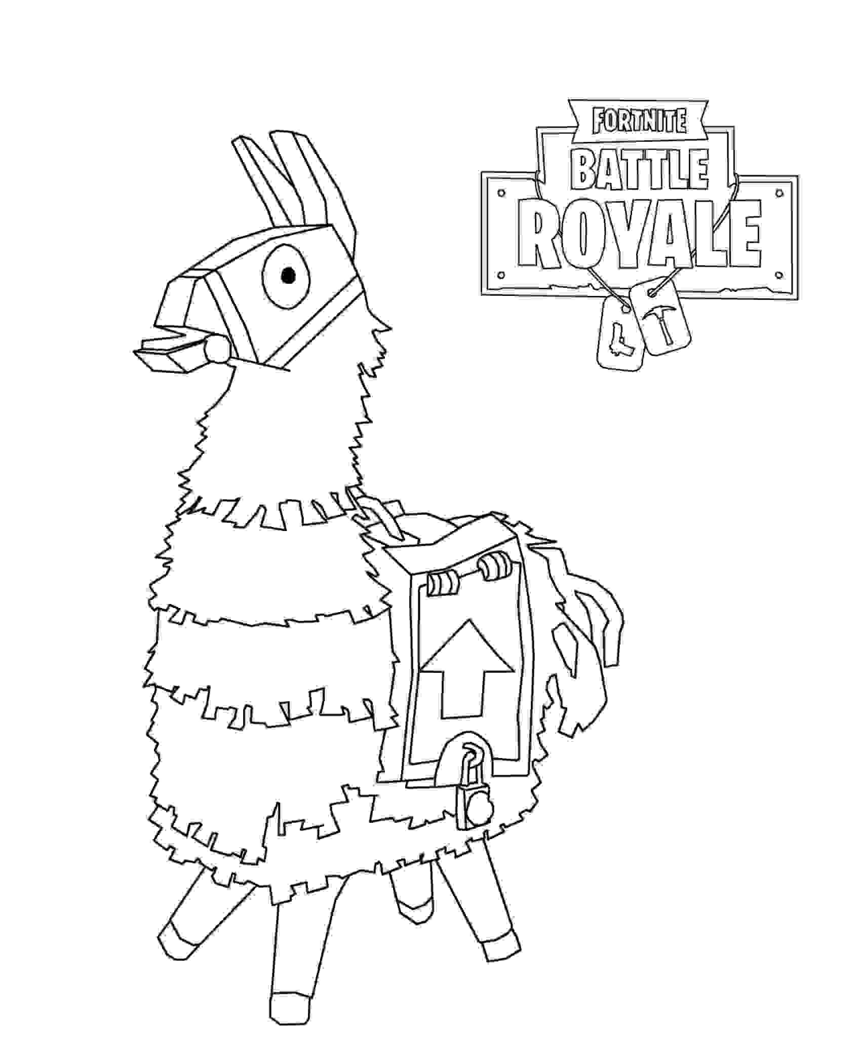 Loot Llama em Fortnite Salve o mundo de Fortnite