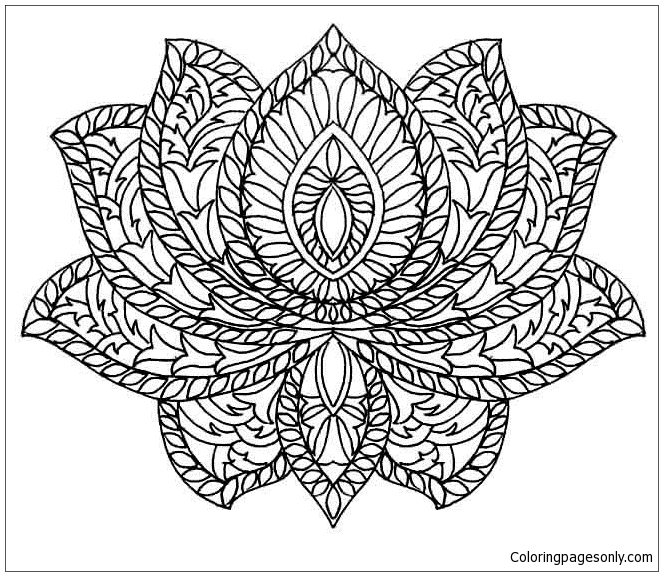 Mandala de lotus de Mandala