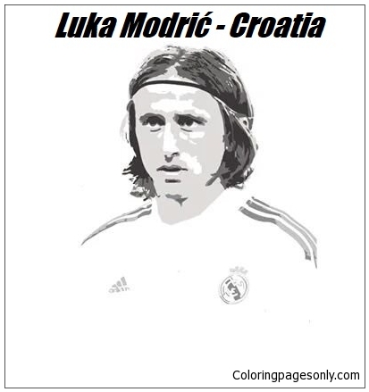 Luka Modrić-image 4 Coloring Pages