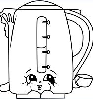 Ma Kettle Shopkins Coloring Page