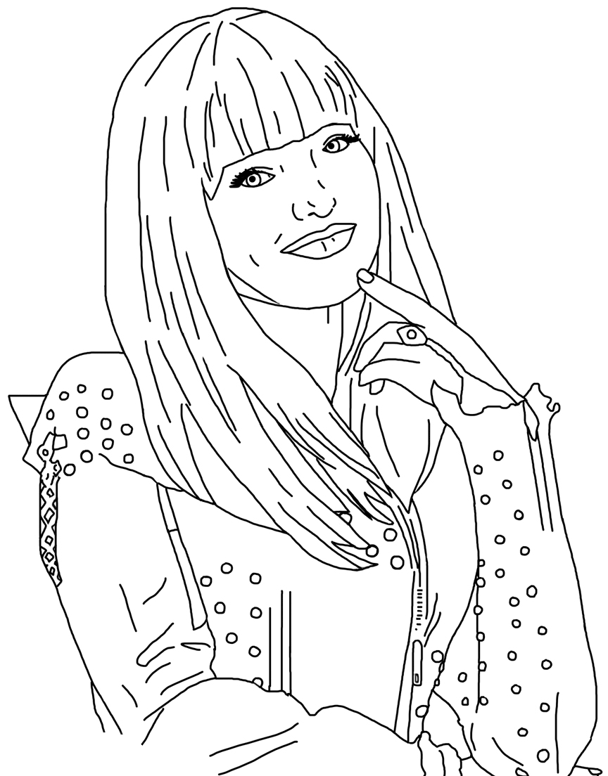 Mal Coloring Page