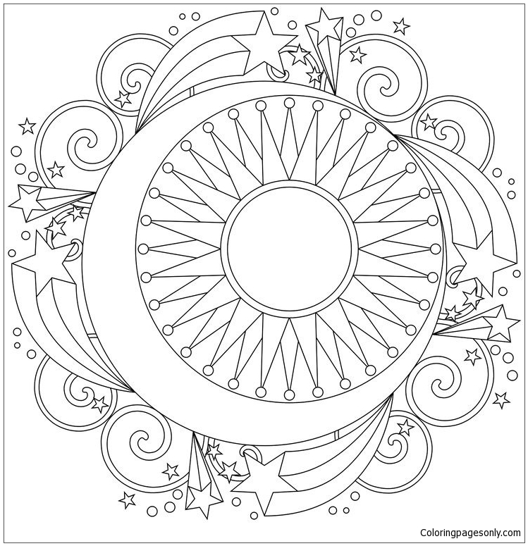Mandala 14 Coloring Pages