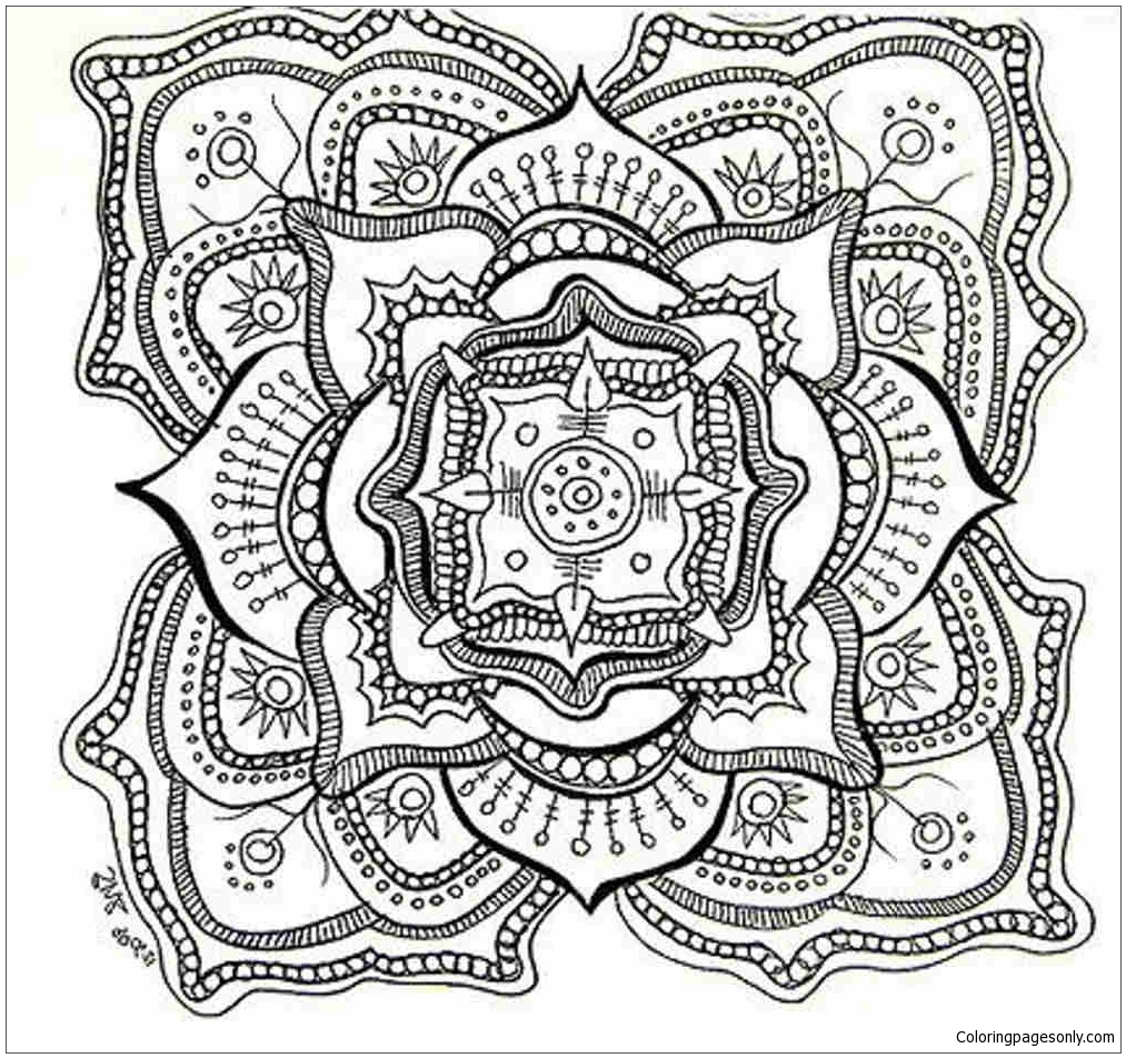 Mandala 24 van Mandala