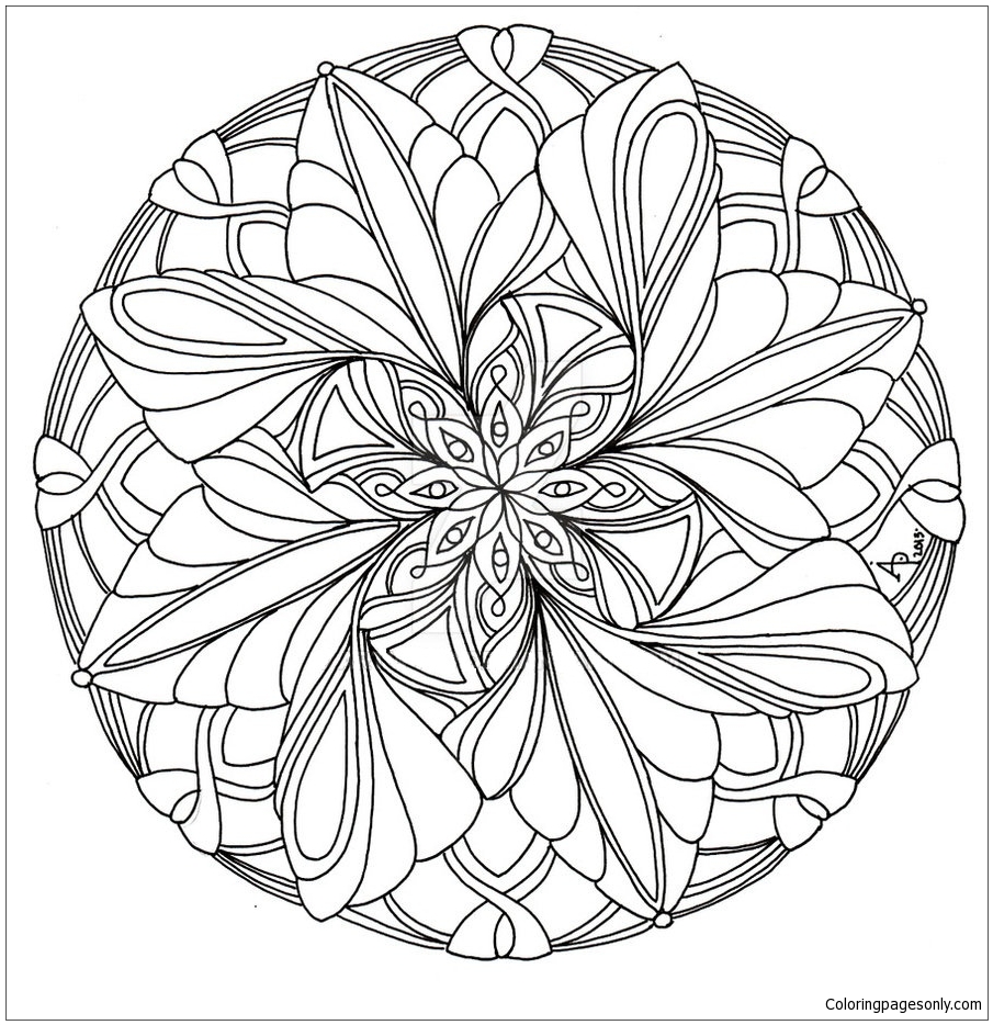 Mandala 25 von Mandala