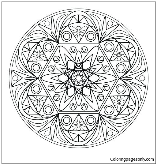 Arte del mandala dal mandala