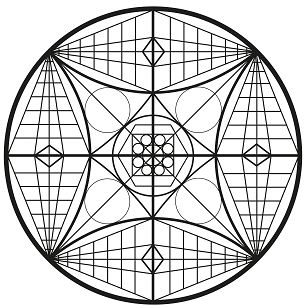 Mandala Complexe Abstrait Coloring Page