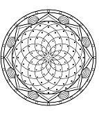 Mandala For Adults 3 Coloring Page