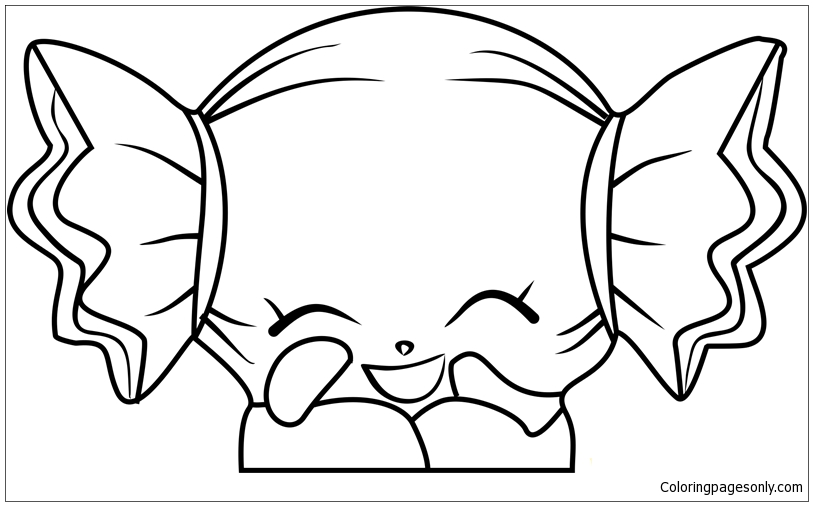 Mandy Candy Shopkins Coloring Pages