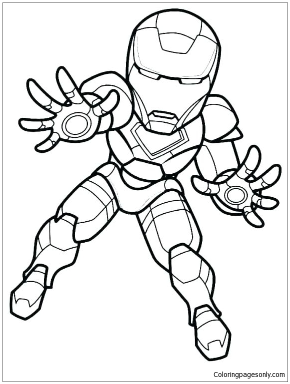 marvel superheroes coloring pages