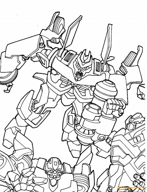 transformers megatron coloring pages