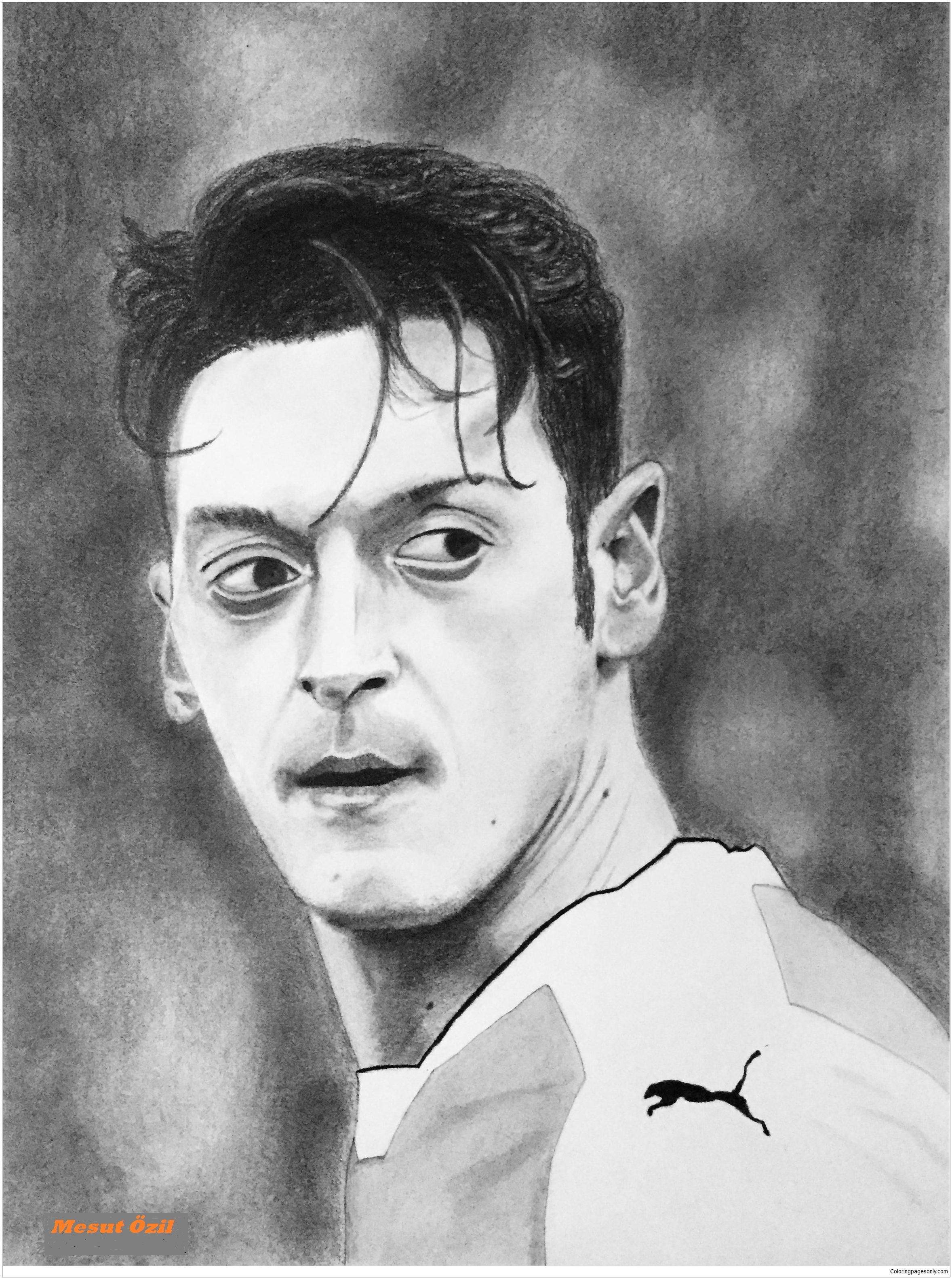 Mesut Özil-image 2 Coloring Pages