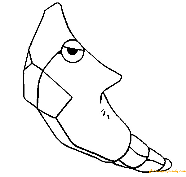 coloring pages of metapod pokemon