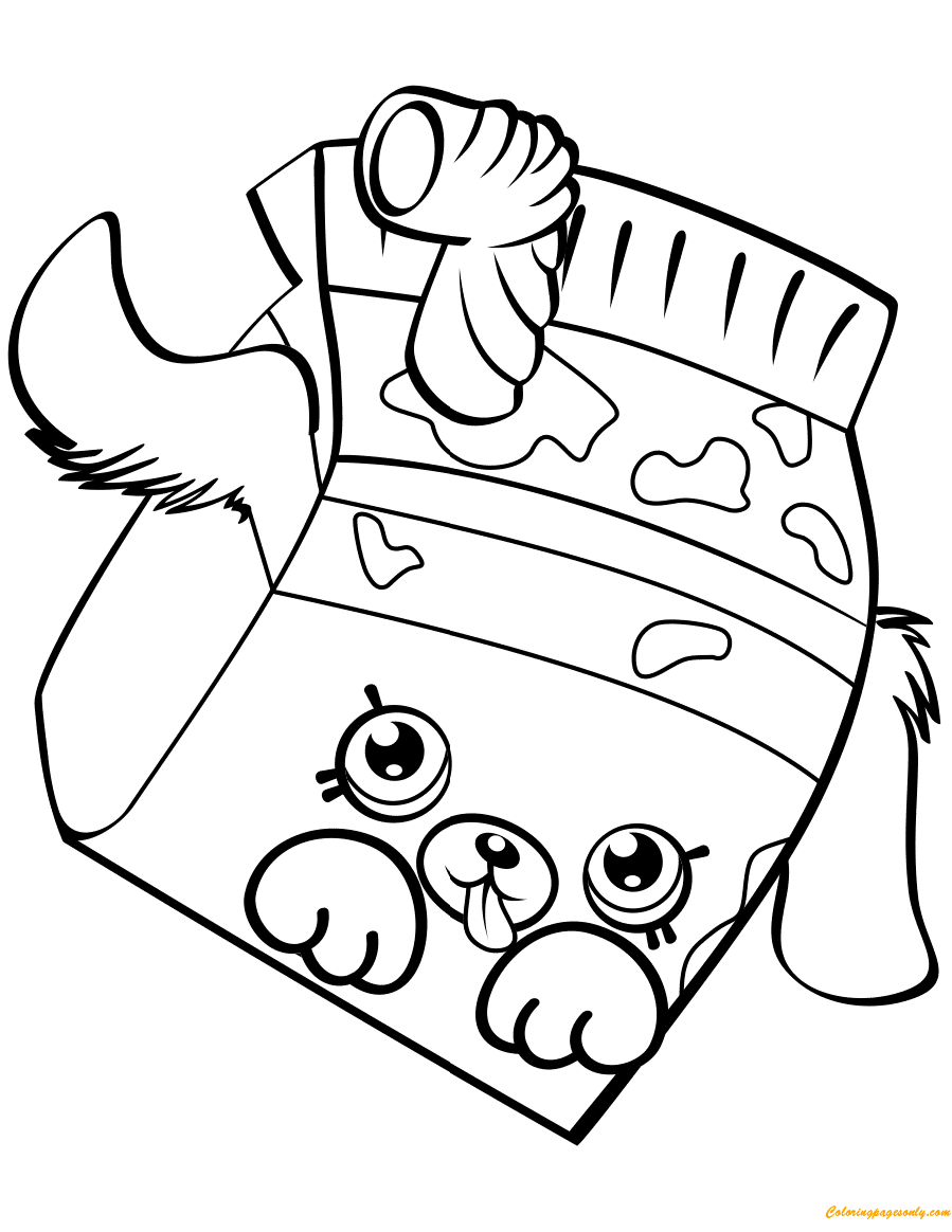 Download Milk Bud Shopkin Season 4 Coloring Pages - Toys and Dolls ...