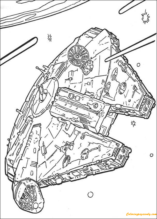 Millenium Falcon di Star Wars Characters