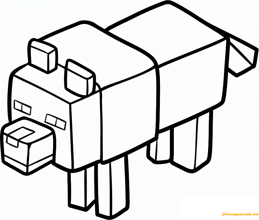 Minecraft-Schwein von Minecraft