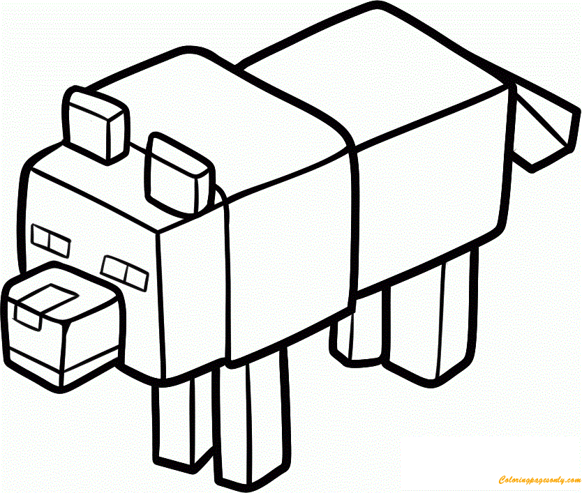 Minecraft Pig from Minecraft