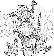 Moana Disney Symbol Coloring Page