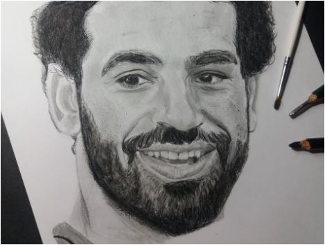 Mohamed Salah-image 16 Coloring Page
