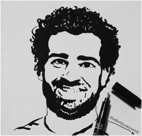Mohamed Salah-image 7 Coloring Pages