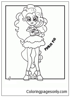 My Little Pony Equestria Girls Rainbow Rocks Coloring Page