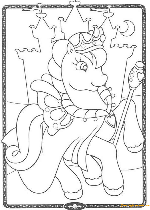 My Little Pony King Coloring Pages
