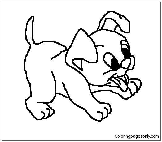 My Puppy Coloring Pages - Puppy Coloring Pages - Coloring Pages For