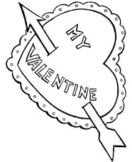 My Valentines Days Coloring Pages
