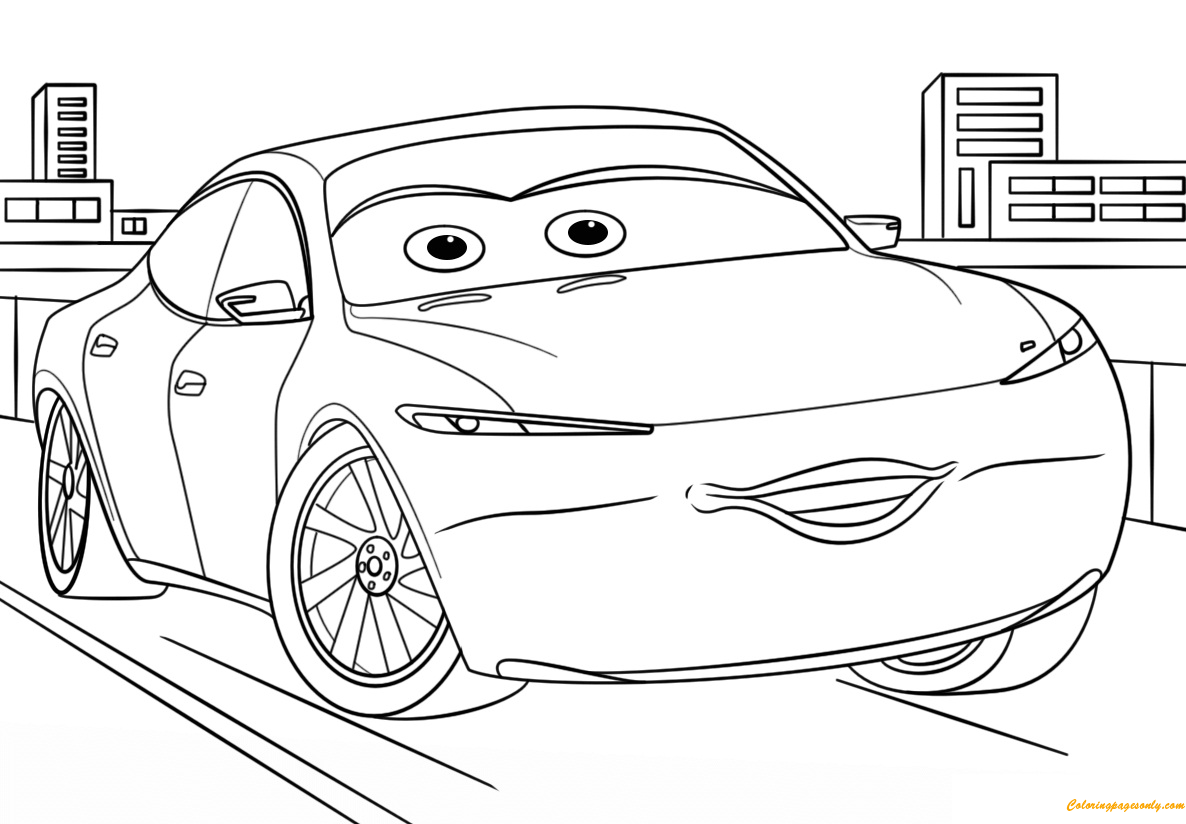 6200 Collections Coloring Pages For Cars 3  Free