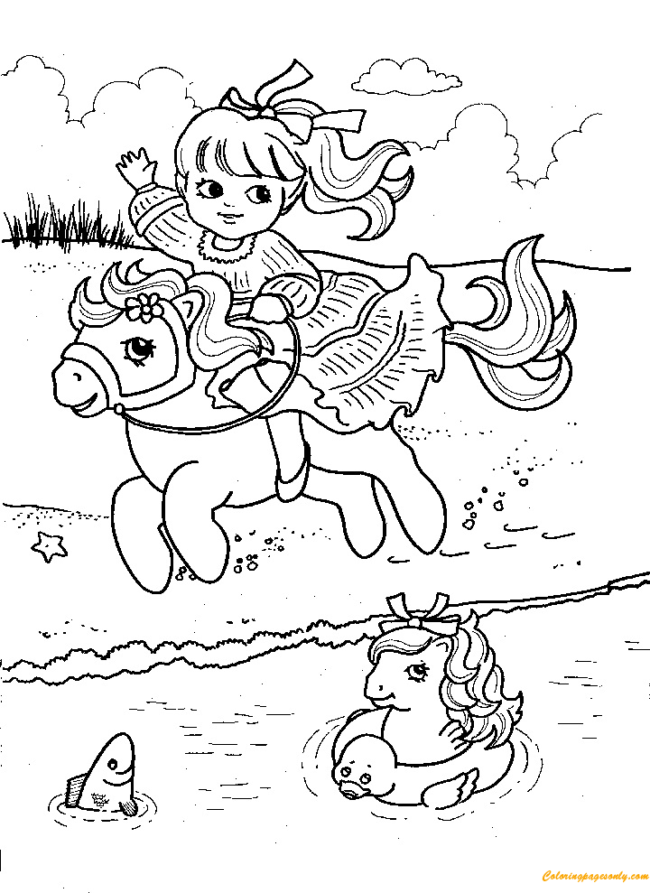 Dichtbij het meer van MLP